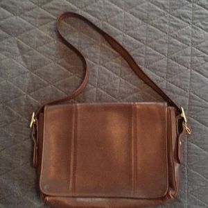Coach leather briefcase